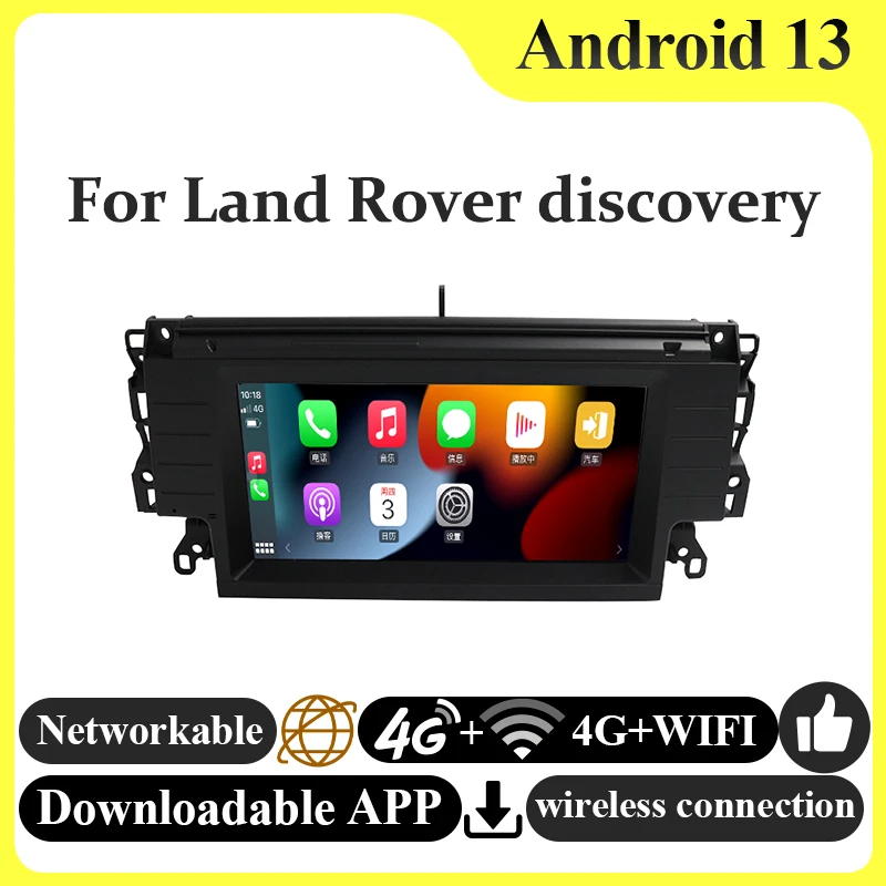 New Stylel Android 13 Car Radio For Land Rover Range Rover Discovery Sport Wireless Carplay Auto Navigation Multimedia Player