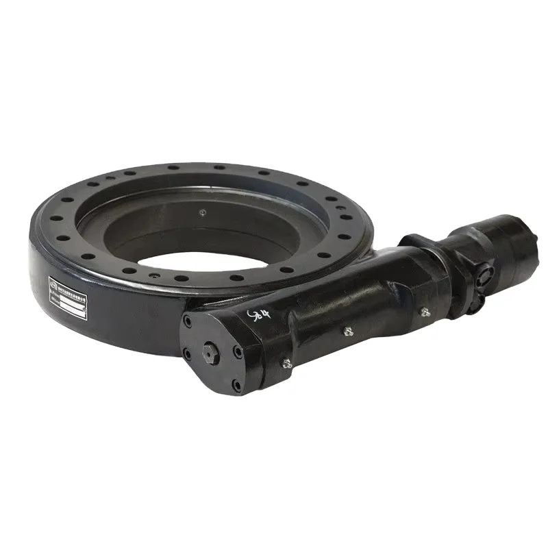 

14-дюймовый одноосный закрытый корпус, червячная передача, поворотный привод для экскаватора с гидравлическим двигателем