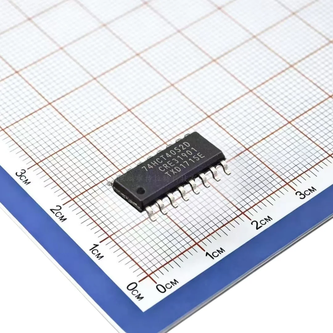 10pcs/Original genuine 74HCT4052D, 118 SOIC-16 dual channel 4-channel analog multiplexer chip