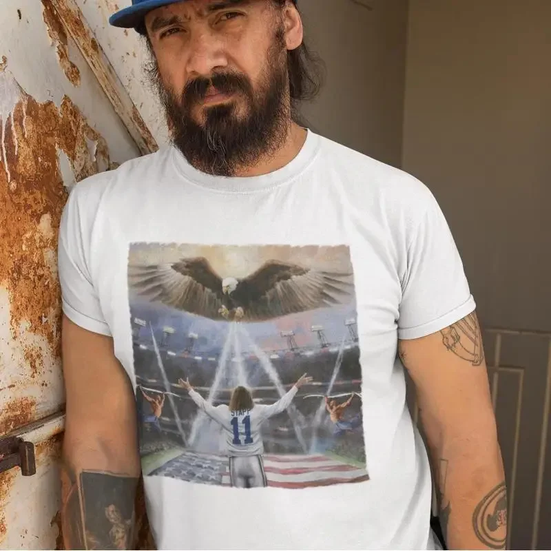 Creed Thanksgiving Halftime Show T Shirt Retro Rock Bald Eagle Bella Canv