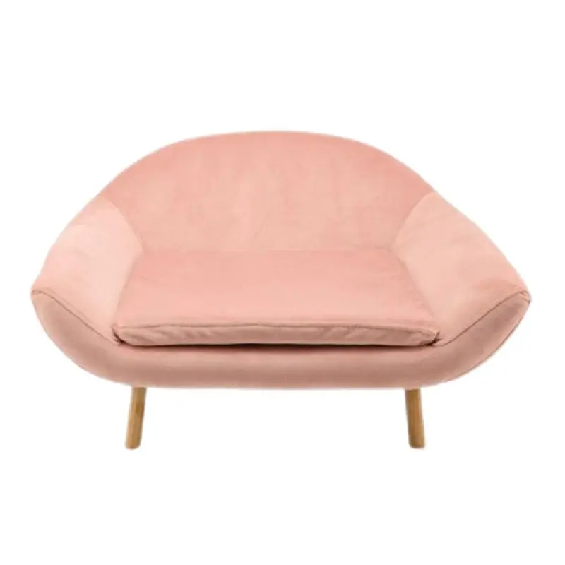 

Modern Minimalist Pet Sofa Bed Waterproof Hair-Resistant Faux Leather Detachable & Comfortable Sponge Universal for Cats & Dogs