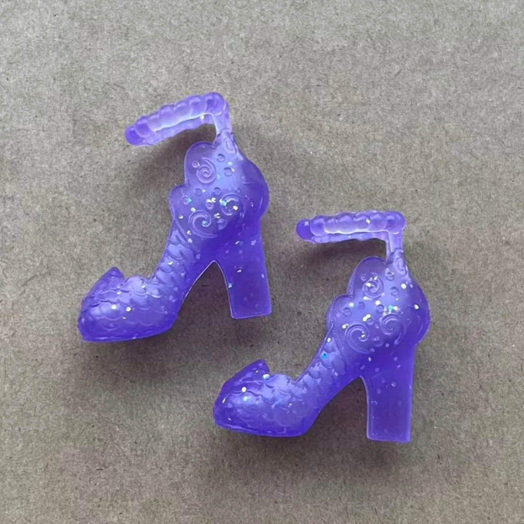 Candy Color DIY Dressing Licca Jenny Doll Sandals Shoes Toy Parts Accessories for 1/6 Female Collectible Dolls