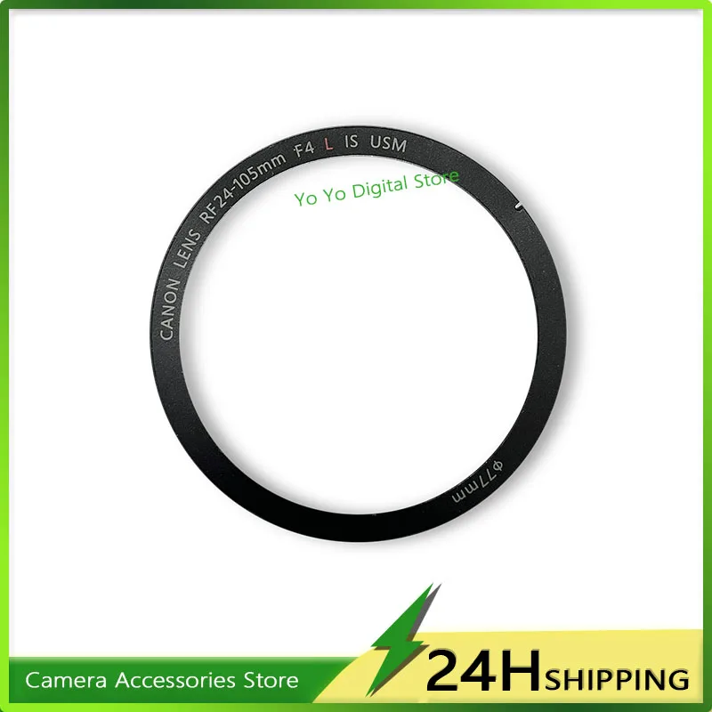 For Canon RF24-105 4L IS USM Pressure Ring Nameplate Parameter Circle Replacement Maintenance Accessories Camera Lens Parts New