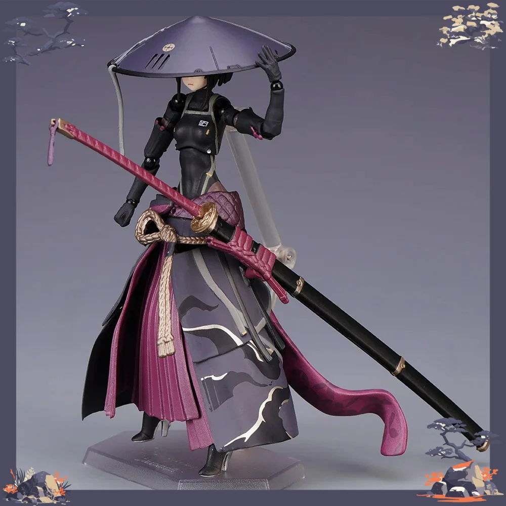 

Коллекционная аниме-фигурка Figma 549 Ronin Mecha Girl Deluxe Version с подвижными суставами и сменными деталями, модель для декора