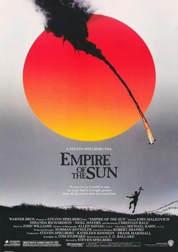 Empire of the Sun Movie Film Metal Sign wall Plaque retro vintage