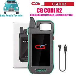 2024 WIFI CG CGDI K2 Multifunction Remote Generator Smart Locksmith Key Tool Supports 96 Bit ID48 Copy