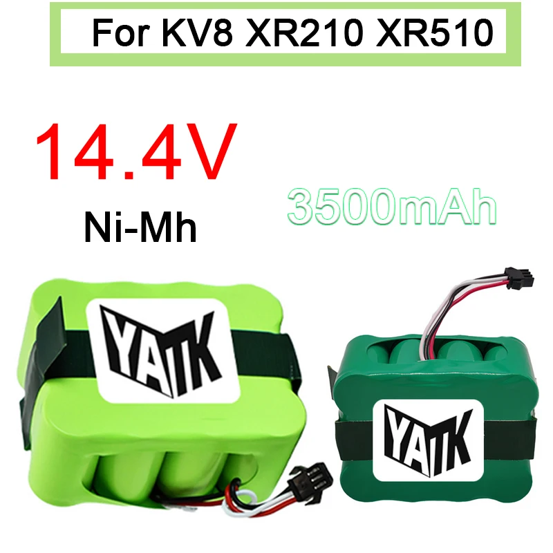 

For Kaily KV8 XR210 14.4V Ni-Mh 3500mAh Vacuum Cleaner Robot SC Battery Pack XR510 XR210A XR210B XR210C XR210C XR510A XR510B