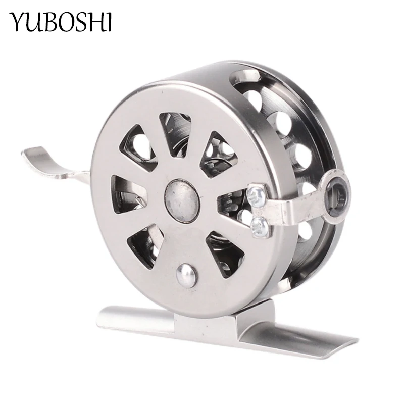 

YUBOSHI Brand New Silver All-metal Fishing Reel Gear Ratio 1:1 Professional Ice Fishing Wheel Exquisite Fishing Tackle