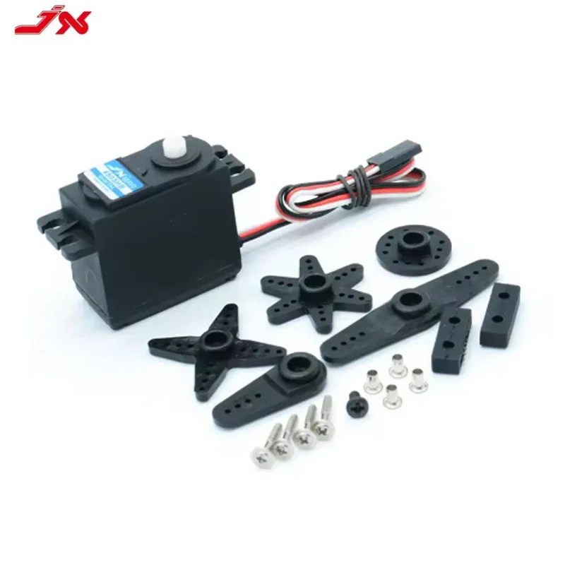 JX Servo PDI-4503HB Engrenagem Plástica 120 °   Servo de grande torque padrão digital 330Hz para acessórios de robô de carro tanque de drone de helicóptero