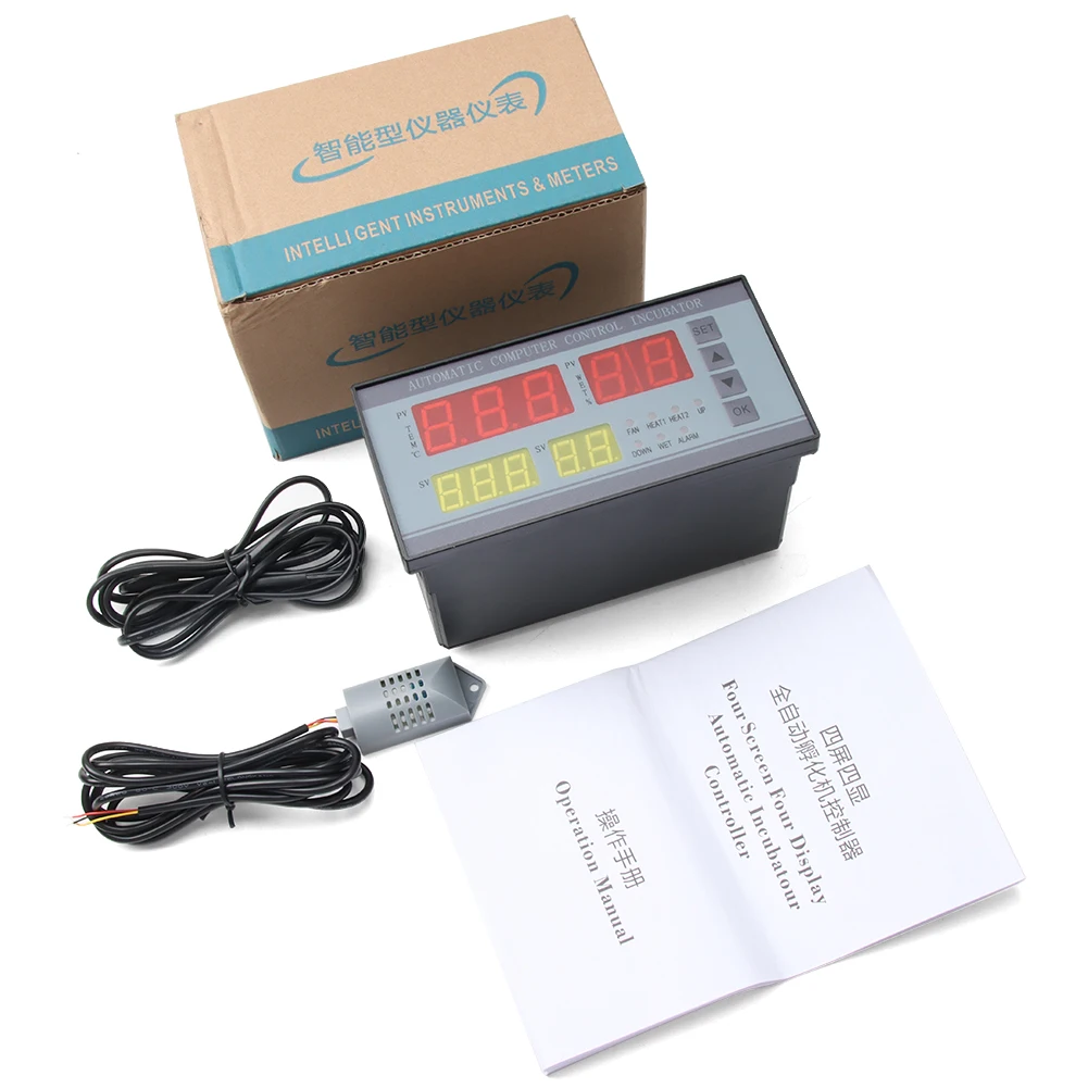 

XM-18 110 / 220V Multi-function Automatic Egg Incubator Temperature and Humidity Controller Thermostat Automatic Incubator