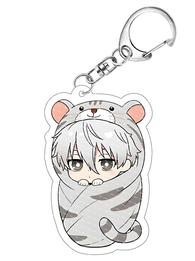 Anime BLUE LOCK Bachira Meguru Kunigami Rensuke Cosplay acrylic keychain Cartoon cute pendant individuality sleeping bag style