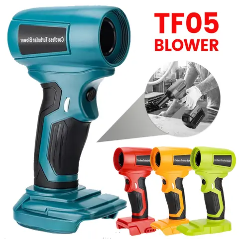 Mini Jet Blower Portable Violent Turbo Fan For Makita/Dewalt/Milwaukee/Bosch/Ryobi 18V 20V Li-ion Battery Wireless Handheld Fan