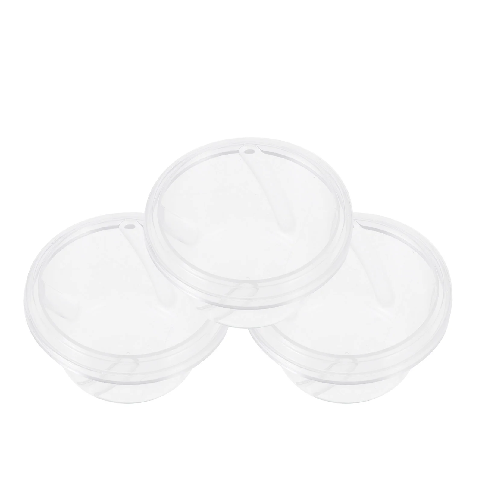 

3 Pcs Breast Pump Small Bowl Tool Baby Breastfeeding Bowls Manual Silicone Accessory Silica Gel Electric