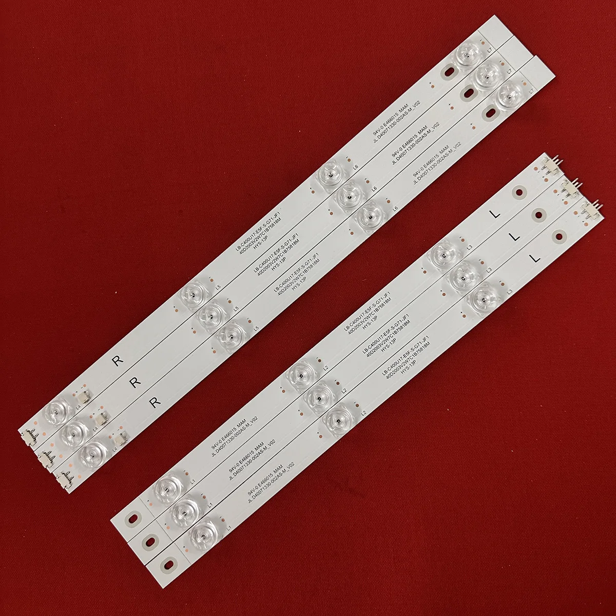 شريط LED JL.D 40071330 -002AS-M_V02 LB-C400U17-E5F-S-G71-JF1 لـ Philco Ptv40e60sn Ptv40e60 PTV40G50 Ptv40g50sns FLTV-40C100T