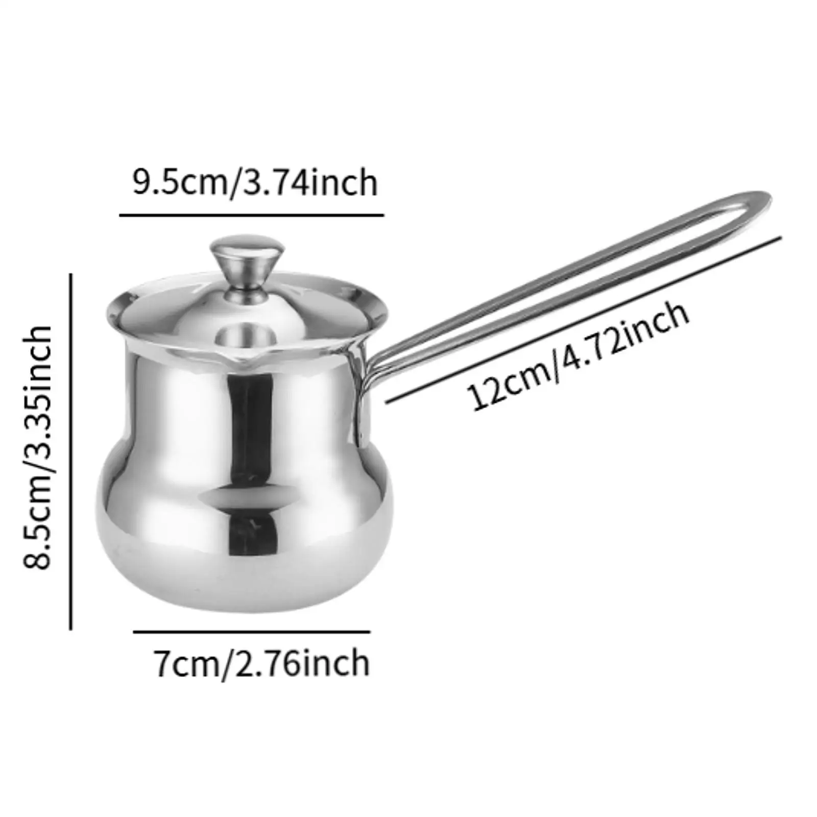 إبريق قهوة تركي إبريق قهوة عربي دافئ صلصة زبدة زبدة متعددة الوظائف #6