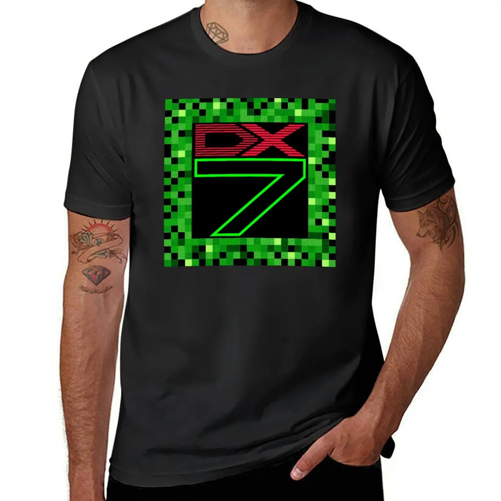 

DX7 Synthesizer FM 80's T-Shirt animal prinfor boys summer top mens plain t shirts