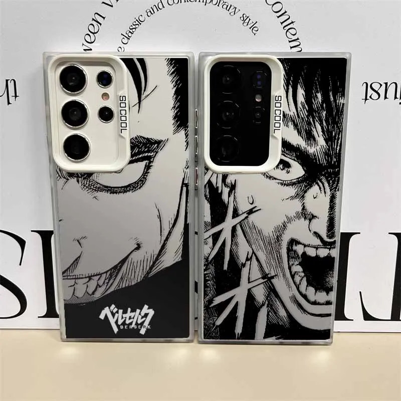 Berserk Anime Cover For Samsung Galaxy S26 S25 Edge S24 S23 S22 S21 S20 FE Ultra Plus Colorful Phone Case
