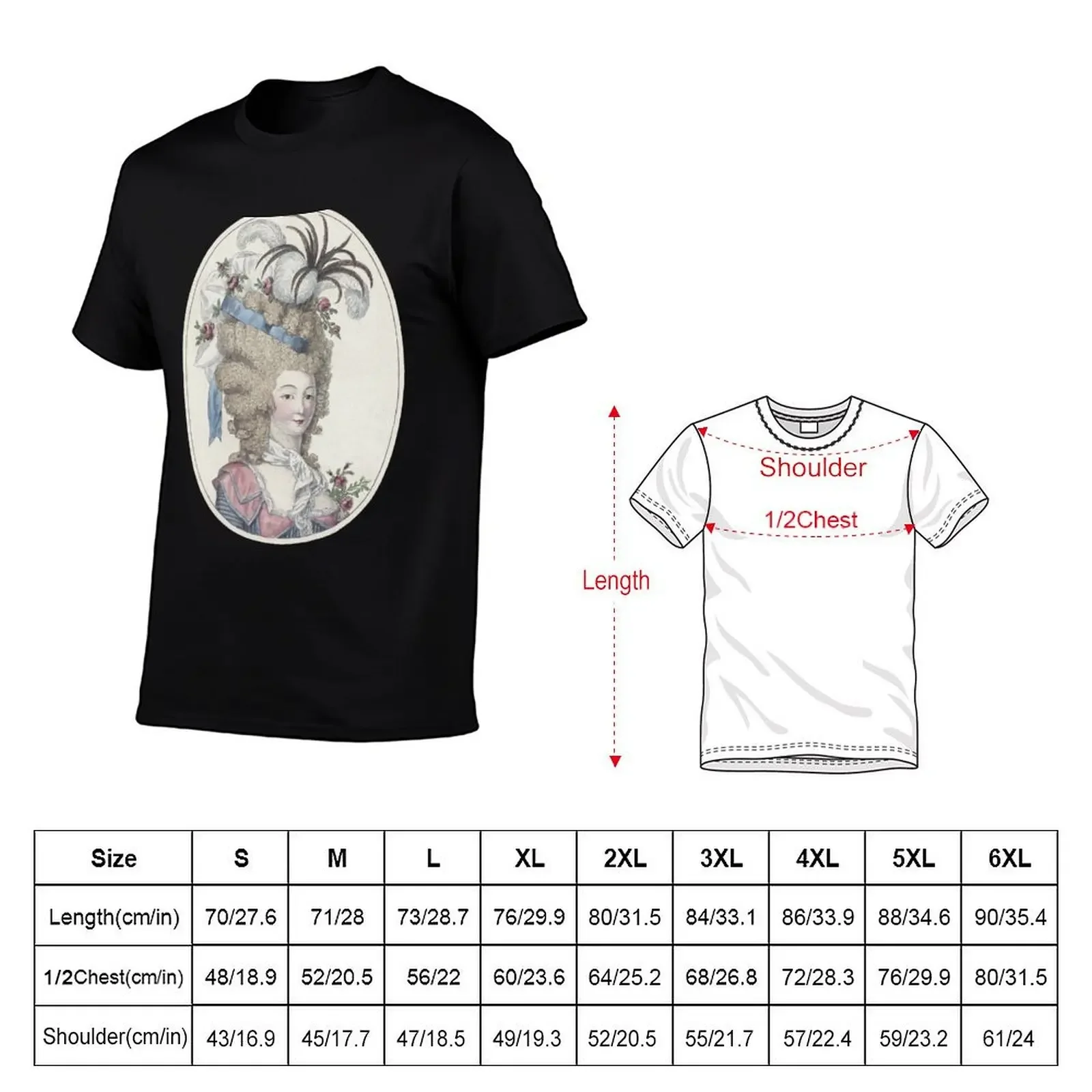 French Antoinette Woman T-Shirt basketball graphic tees tees graphic tee shirt mens champion t shirts