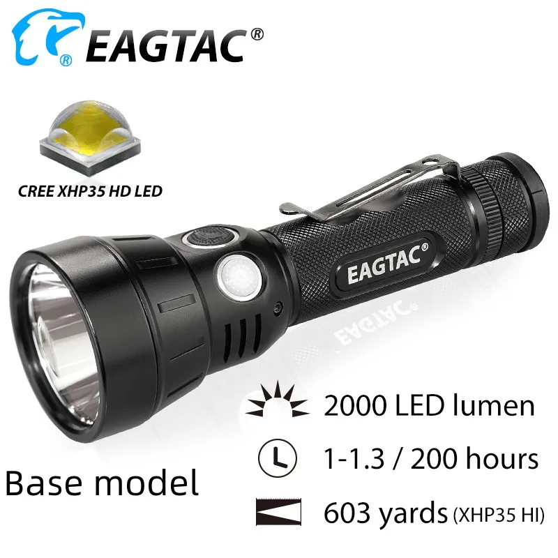 EAGTAC SX30C2 مصباح ليد جيب الترا المدمجة XHP35 LED 2000 لومن 553 متر لمسافات طويلة Hich CRI Nichia219C CRI92 SST20 CRI95