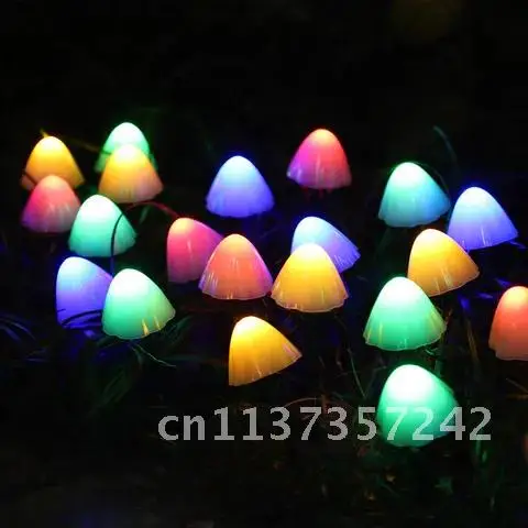 

Light String Solar Light Garden Decoration Mushroom Lights IP65 Waterproof Garland Patio Decor Outdoor Solar Lights Fairy Light