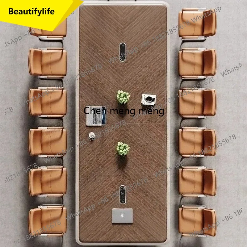 X188 Modern Luxury Conference Room Table Meeting Tables Conference Table Long Office Desk Furniture