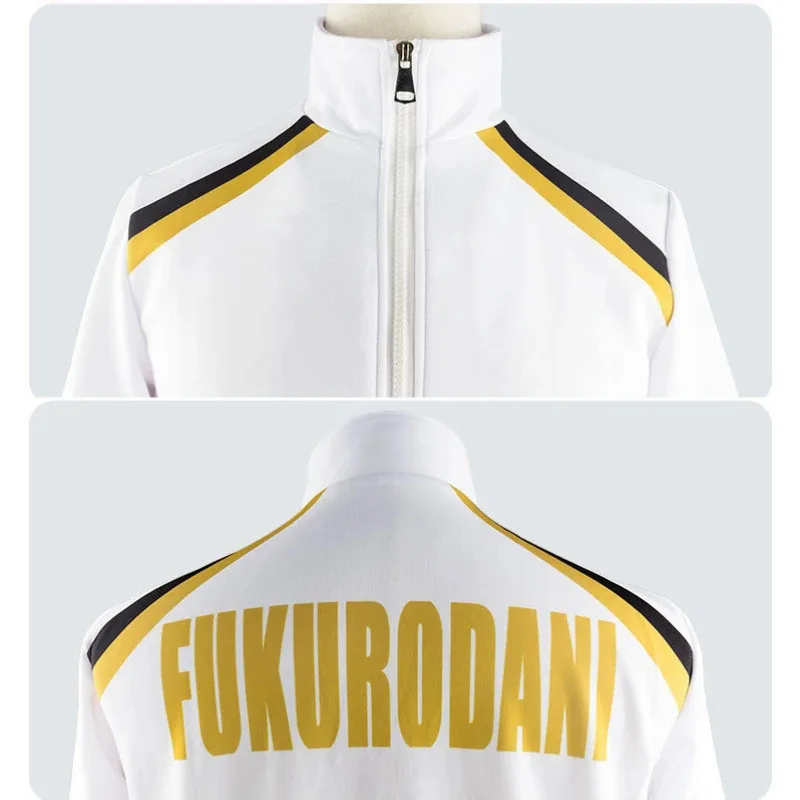2025 22 Anime Jersey Kotaro Bokuto Cosplay Trajes FUKURODANI High School Haikyu Uniforme Akaashi Keiji Jaqueta de vôlei