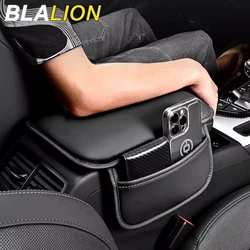 BLALION Car Armrest Box Pad Center Console Arm Rest Waterproof Armrest Protector Cover Elbow Rest Cushion with Storage Pocket