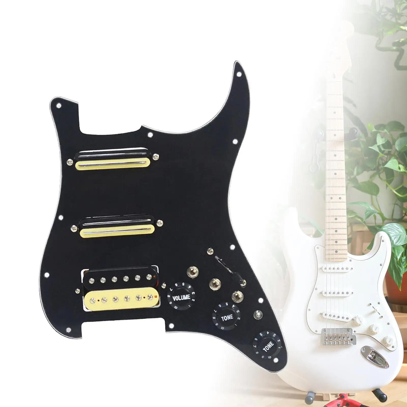 

Loaded Prewired Pickguard SSH Pickups Professional Guitar Spare Part