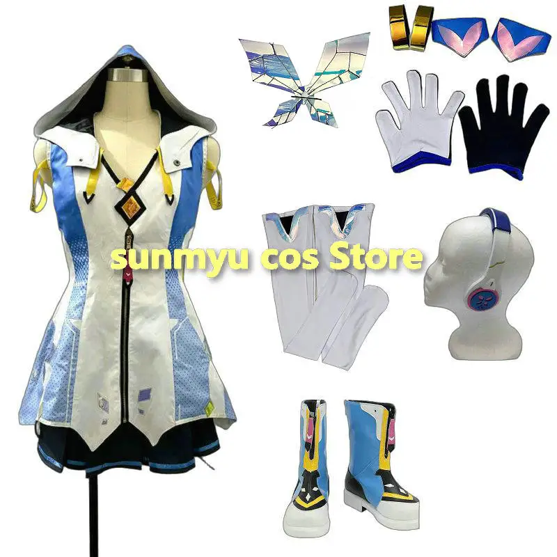 vtuber-youtuber-mirai-akari-cosplay-costume-customize-size-props-boots