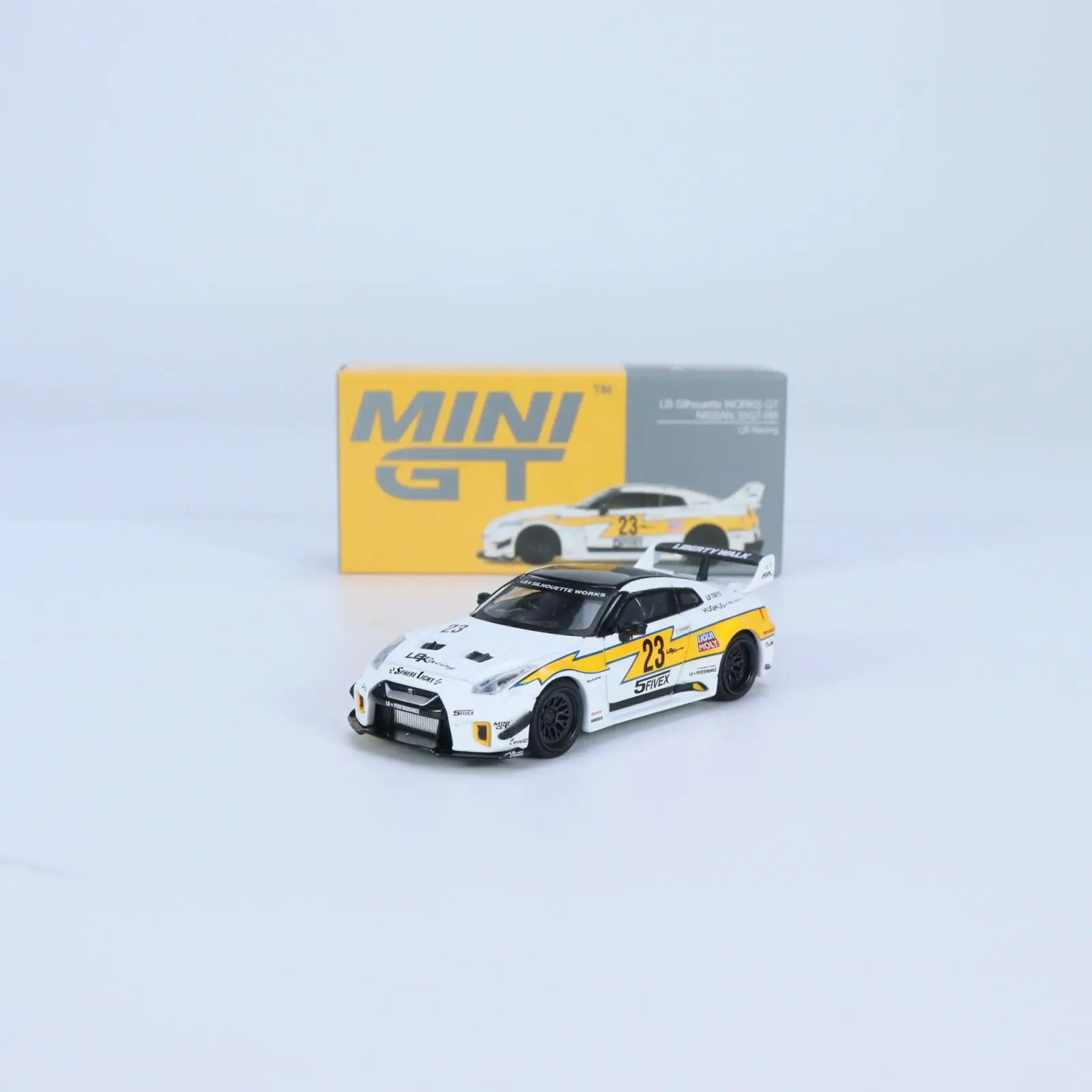 MINI GT 1:64  NISSAN  GT 35GT-RR emulation alloy toy car model