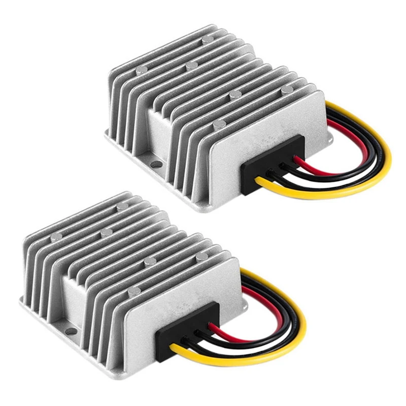 Hot TTKK 2 Pcs DC Buck Converter Damp Proof 48V To 24V 10A & 20A 240W Voltage Reducer DC Step Down Converter