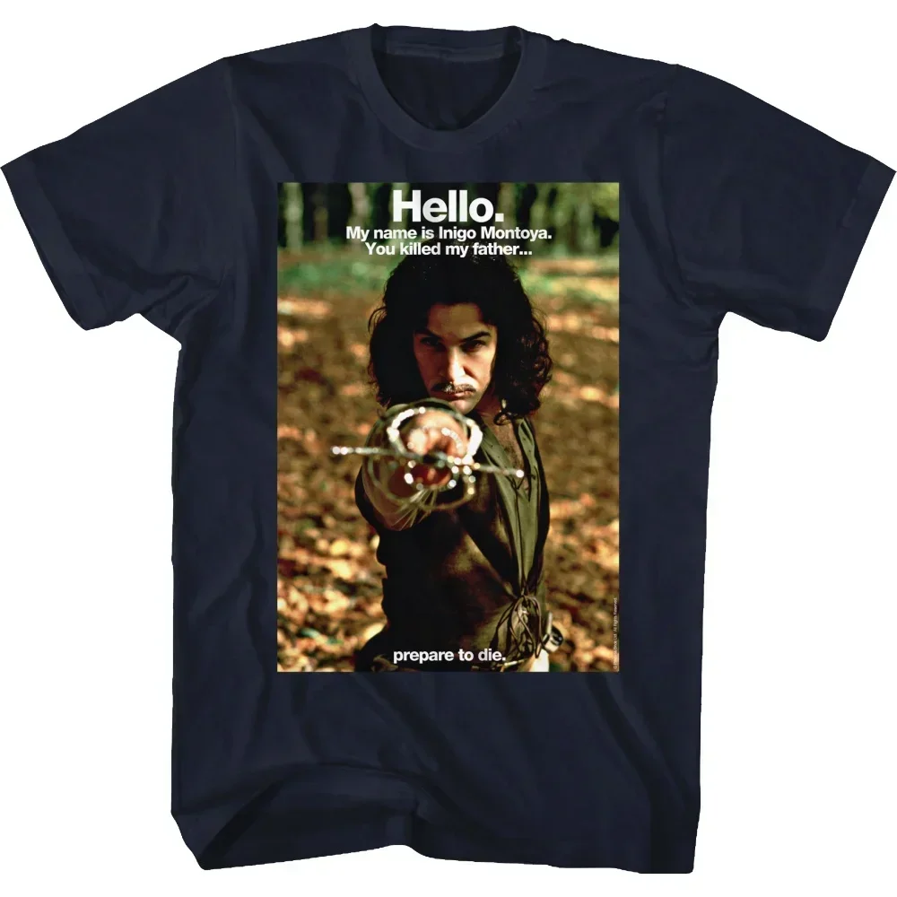 Hola mi nombre es Inigo Montoya princesa novia camisa