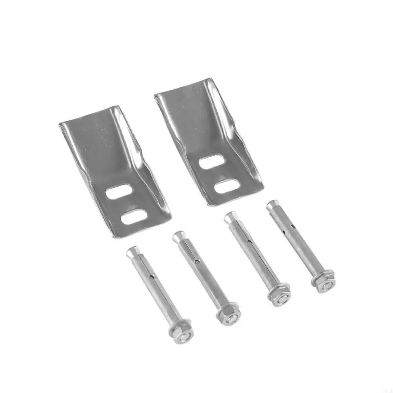 U4LA Wall Metal Urinals Bracket for Urinal Sink Basins Mounting Hardware Fixing Bolts