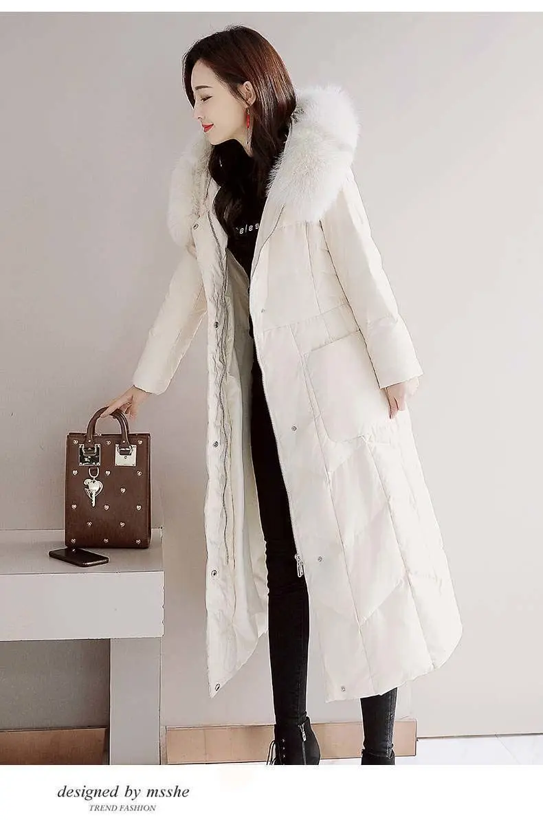 Veste d'hiver en duvet de coton pour femme, parka à capuche, coupe cintrée, pour les déplacements