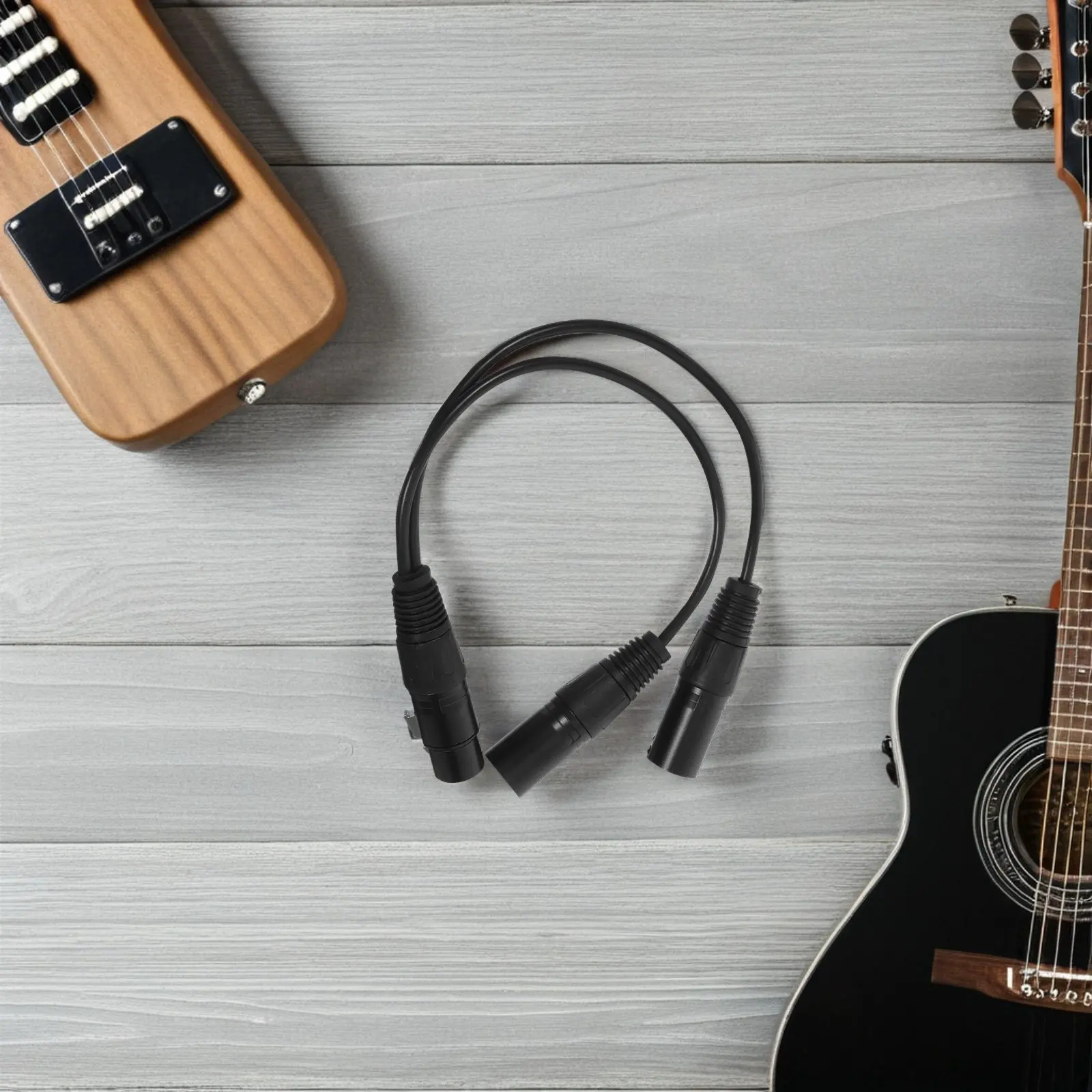

XLR-сплиттер: балансный XLR-кабель для микрофона, 1 гнездо на 2 штекера, аудиоадаптер для звуковых микрофонных аксессуаров