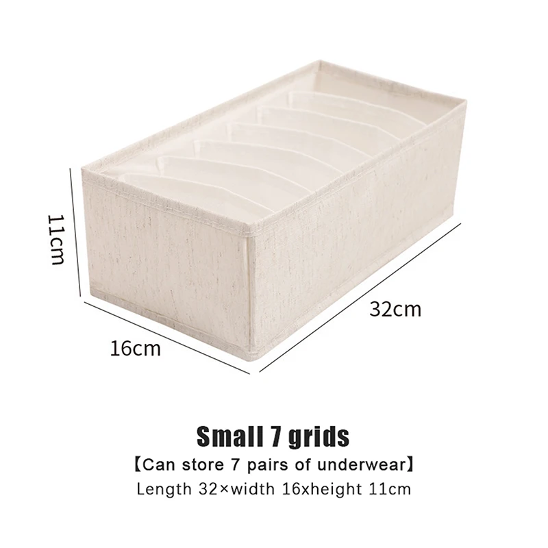 Underwear Cabinet Drawer Organizer Socks Clothing Storage Box Wardrobe Organizer Clothes Ties Pants Bra Socks Storage Organizers