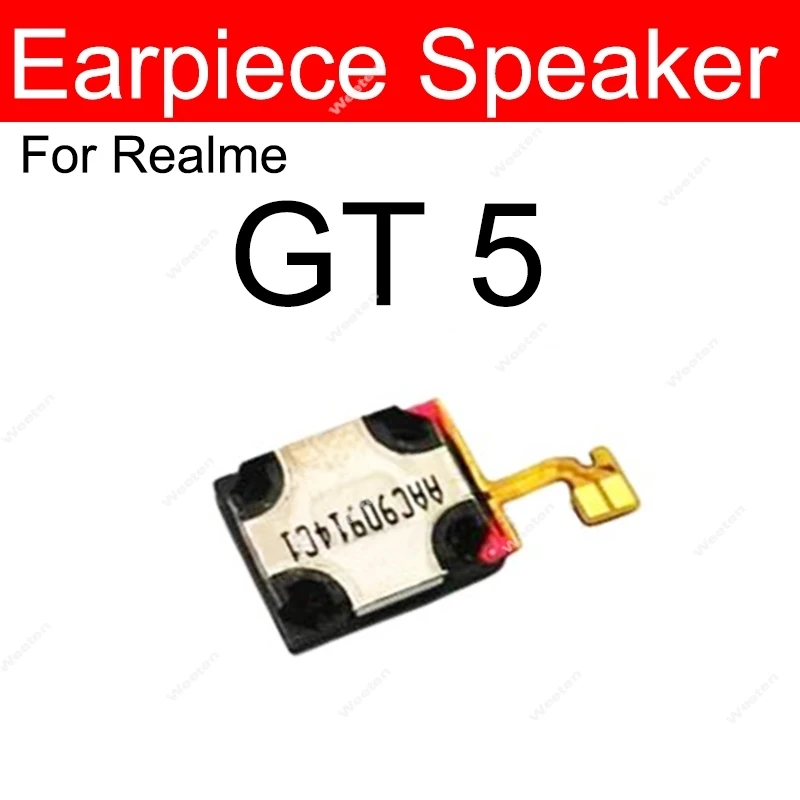 Earpiece Speaker For Realme GT3 GT5 GT 5 Pro GT 6 6T Neo6 Neo 6 SE 5G Earpiece Speaker Top Earpiece Flex Cable Replacement