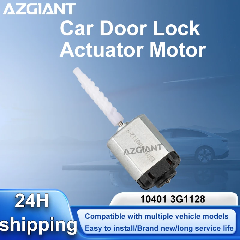 Cerradura de puerta de coche AZGIANT con motor de ajuste 10401 3G1128 para Audi A3 8P1/Seat Altea/Altea XL/Cordoba 6L2, piezas de reparación de automóviles