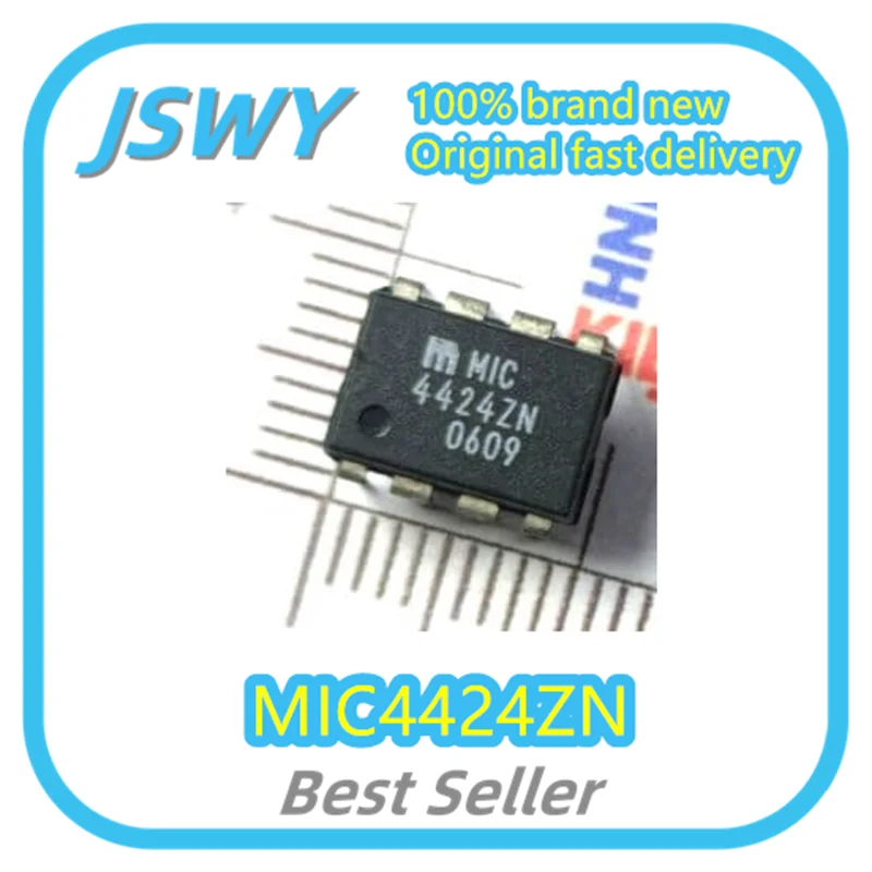 

(10/50 pcs) MIC4424ZN MIC4424 DIP-8 Integrated Circuit IC, Original In Stock, Large Inventory, Electronics