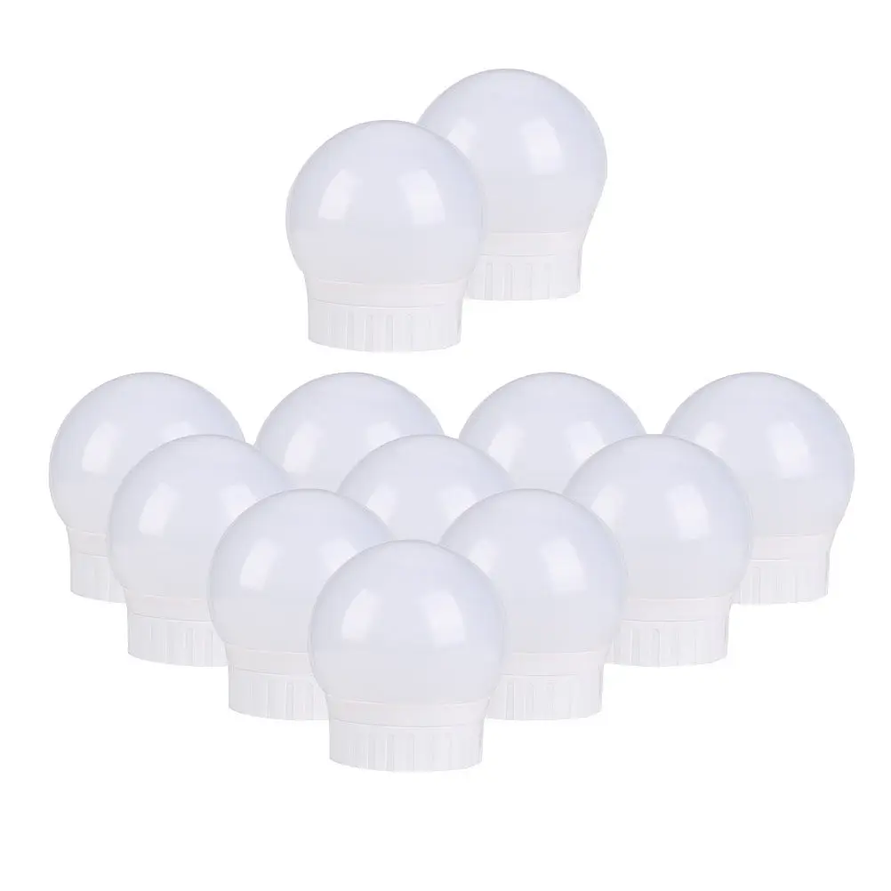 

1Set Vanity Mirror Light LED Front Lamp Adhesive Install Easy Remove Dressing Table Bulb Lamp Makeup Mirror Light Decorative