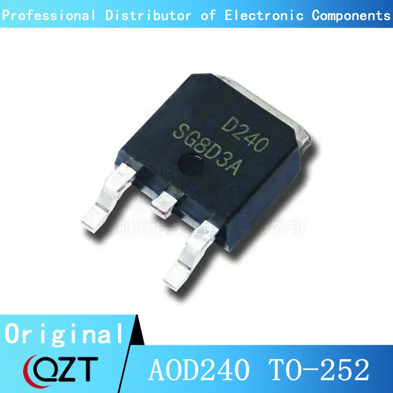 10pcs/lot AOD240 TO252 D240 70A 40V TO-252 chip New spot