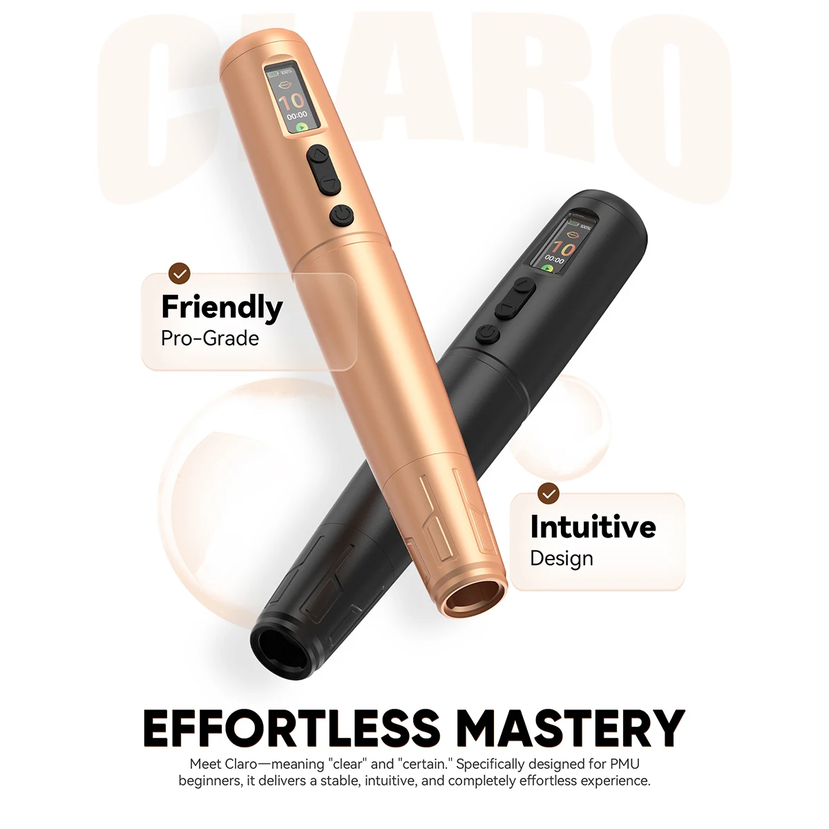 PM008 Adjustable Wireless Tattoo Machine Tattoo Pen With 850MA Battery Capacity Packs Permanent Makeup For Artist
