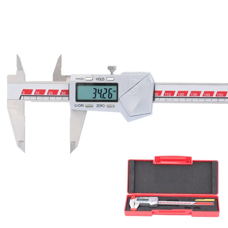 Digital Calipers LCD Vernier Calipers 150mm 200mm 300mm 1000mm digital display Gauge Electronic Stainless Steel Measuring Tools