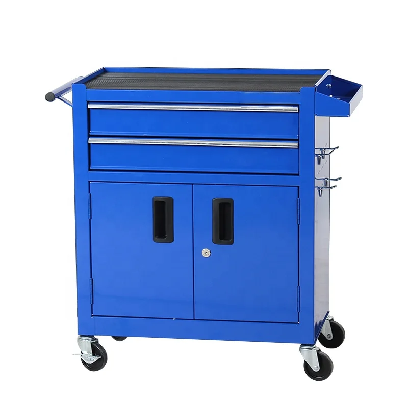 Home Steel Rolling Tool Trolley Workshop Caster Storage Drawer Cart Workstation Tools Box Chest OEM Customizable