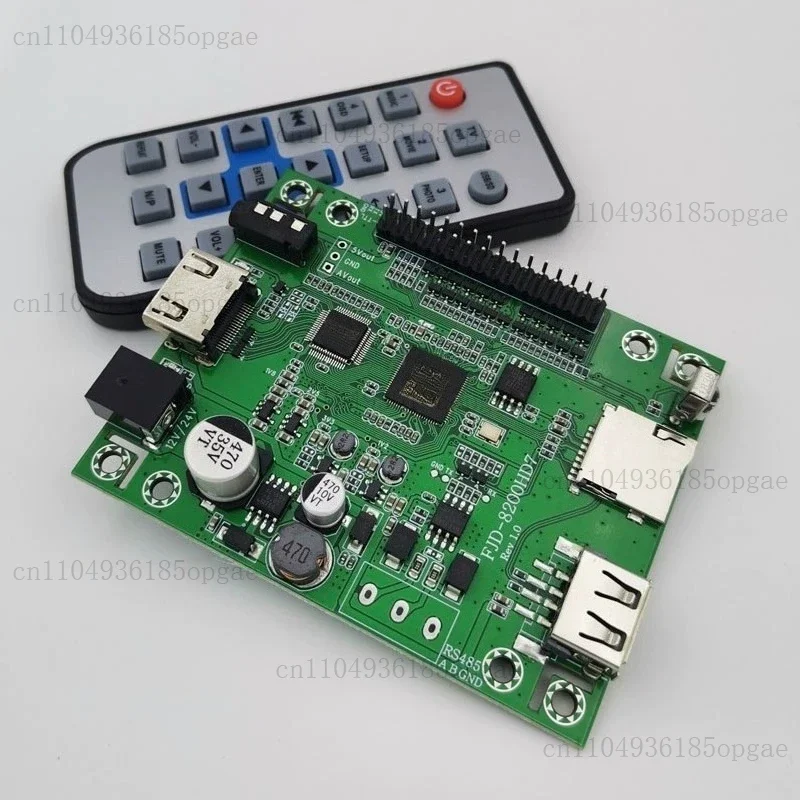 Single-chip Serial Control Video Playback Board, Lossless 1080P HD Decoding HDMI Showroom Advertising MP5 FJD-8200HD7