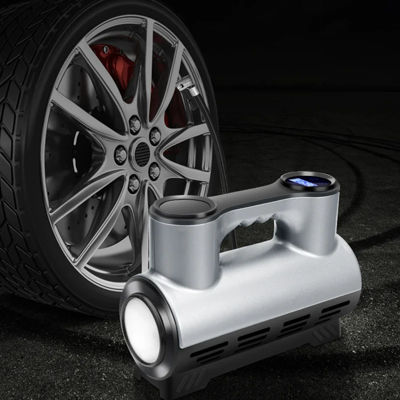 

Rapid Inflation Portable Tire Inflator 120W High Pressure Car Air Pump with LED Light Electric Tire Inflator TireInflatable TooL