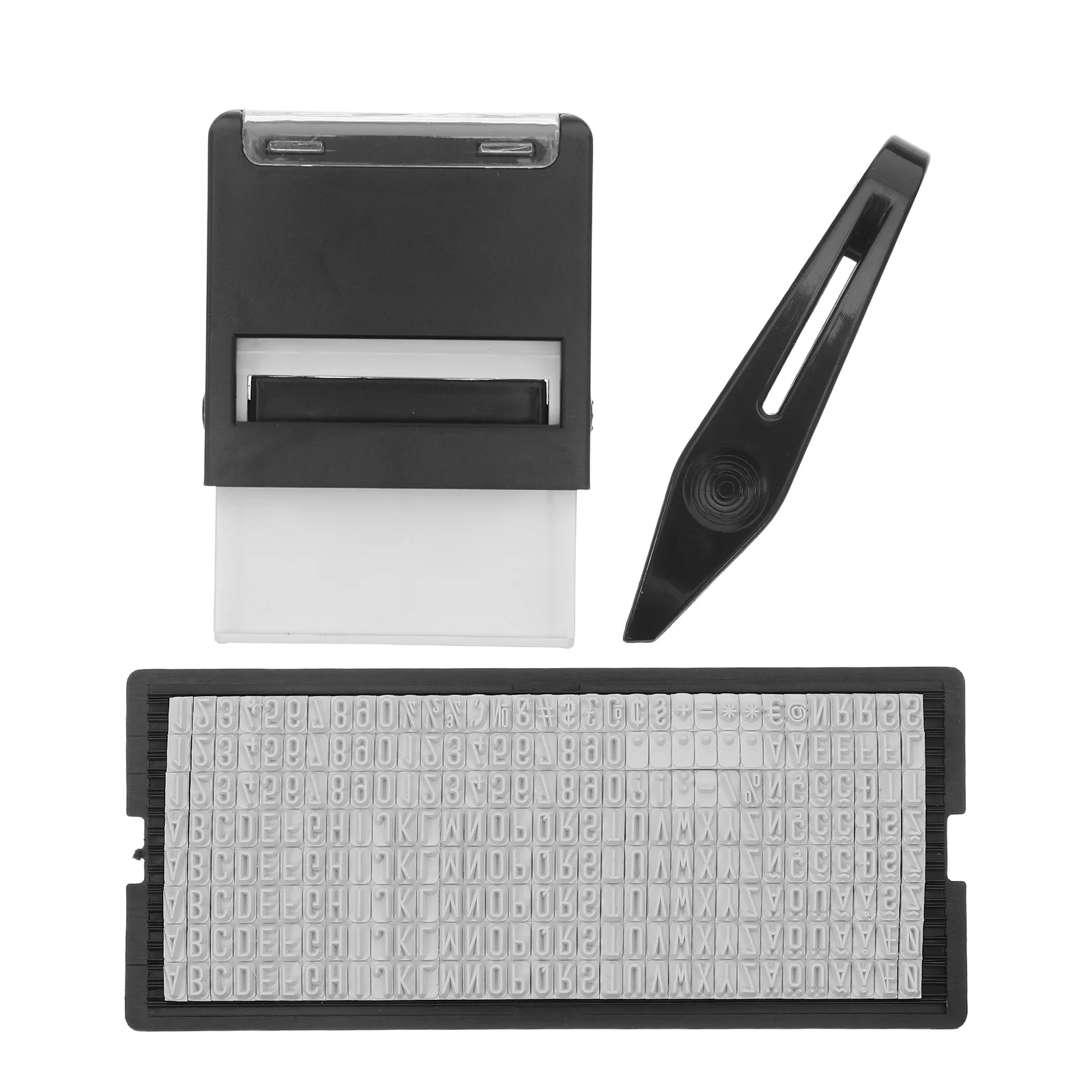 

Office Stamp Set Multi Color Rubber Signature Stamps Corporate Official Documents Business Marking Kit