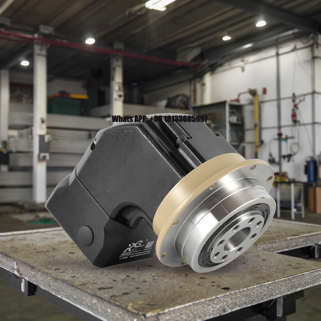 PGFR110(1to4-100) Helical Gearbox High Torque Shaft Output Planetary Speed Gear Reducer With Stepper Motor Servo Motor