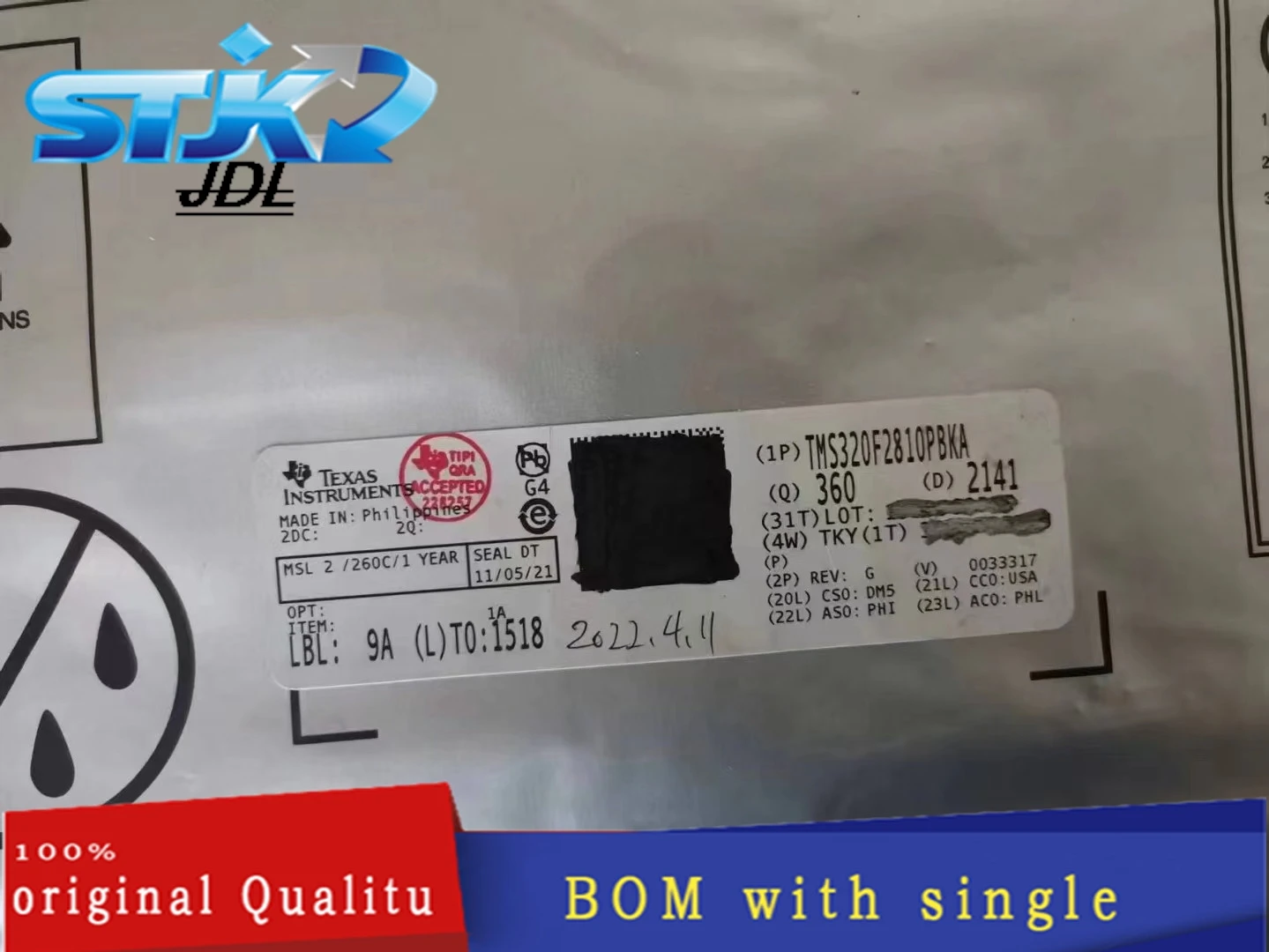 1PCS TMS320F2810PBKA LQFP128 Interface - serializer, solution series New original Not only sales and recycling chip