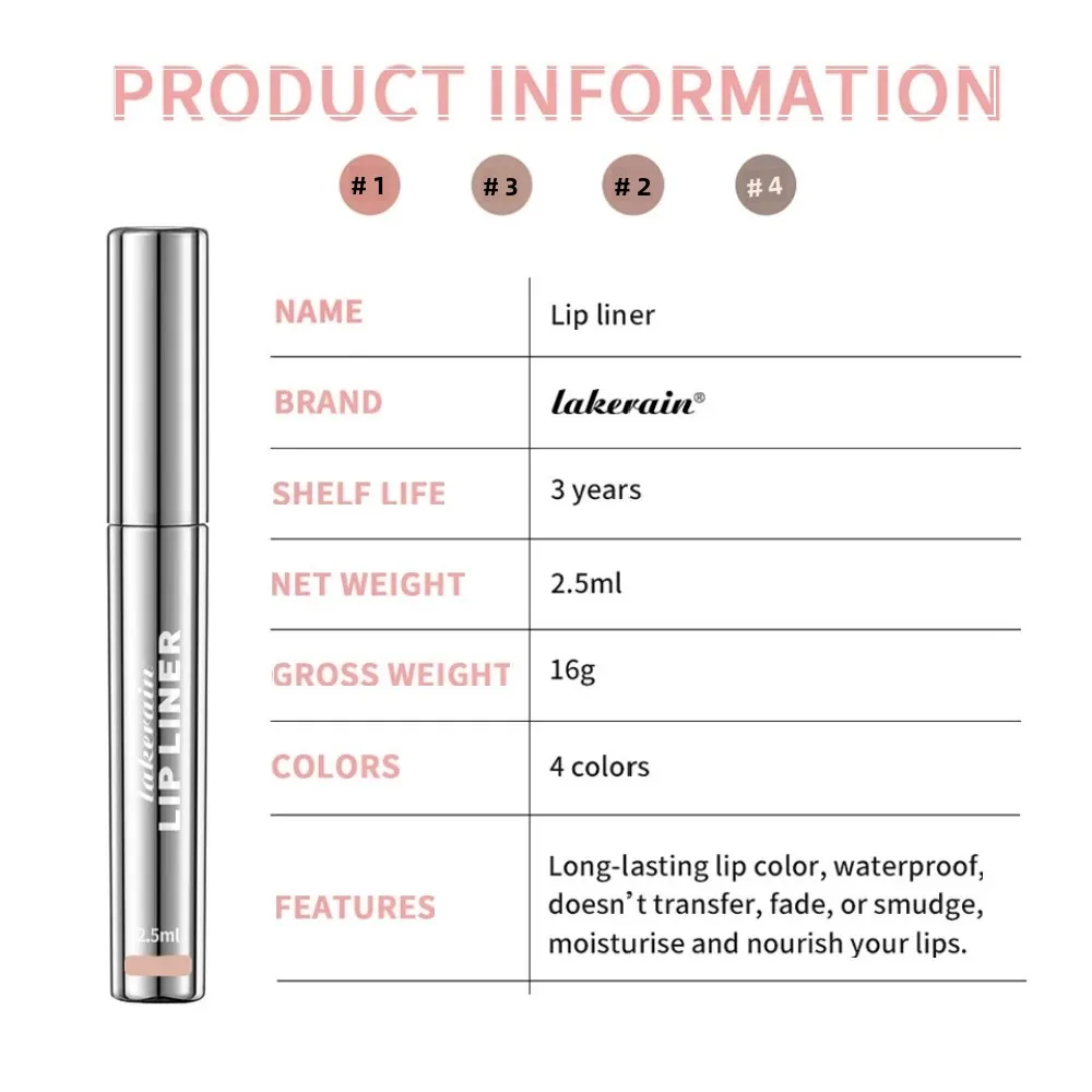 Peel Off Matte Lip Liner Long-Lasting Moisturizing กันน้ํา Non-Stick Cup Lip Tint Quick Dry Peel Off Lip Liner Tattoo